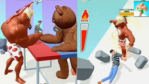 MUSCLE RUSH 🤛💪 Gameplaywalkthrough All Levels Android iOS | CHILL HUB