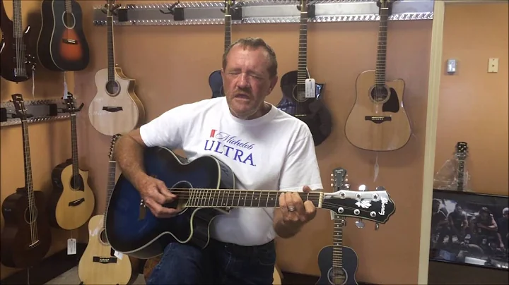 Jerry Holliman jamming out at Cenico!