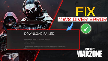 How to Fix Diver Error Warzone 3 on PC | Cod Warzone Diver Error