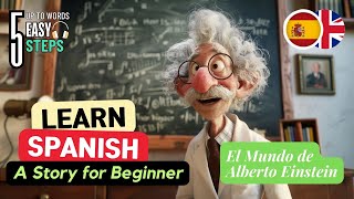 🎧 Let's learn Spanish ✅ with story 💡 Easy Spanish! Levels A1~A2 ❗ self-introduction & job Científico
