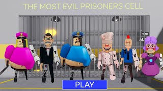 All Morphs Unlocked in CYBORG BARRY'S PRISON RUN Papa Pizza Grumpy Gran Siren Cop Ani-Tron Mr Funny