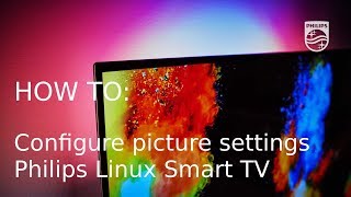 How To Configure Picture Settings Philips Smart Tv 2017 Youtube