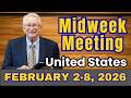 Midweek Meeting 2026 | FEBRUARY 2-8, 2026 | USA | Take refuge in Jehovah