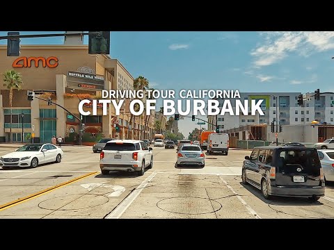 [4K] CITY OF BURBANK - Driving Southern California Burbank, Los Angeles, California, Travel, USA