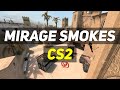 CS2 - Essential Mirage Smokes 2023