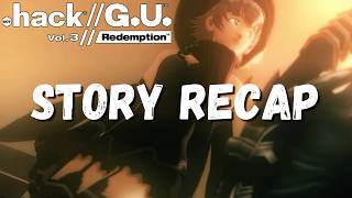 .hack//G.U. Last Recode Vol. 3: Redemption Story Recap | Story Explained 🌐 How Haseo Saved The World