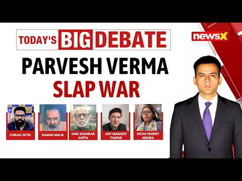 Delhi Slapgate: Parvesh Verma loses cool, slaps man filming him during road inspection | NewsX