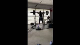 Noah Hulslander - DE Speed Squats w/ 335 lbs.