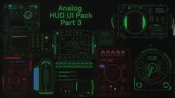No-copyright || without logo || hud futuristic animation with sound and hacker screen