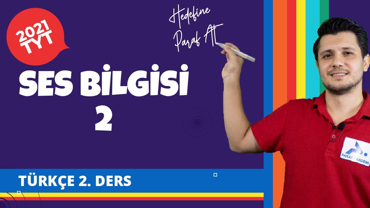 Ünsüzlerle İlgili Ses Olayları | Ses Bilgisi 2 | TYT Türkçe #tyttrkc