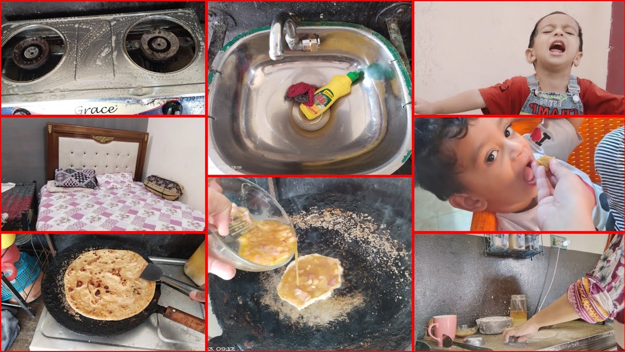 productive morning Routine|| Pakistani mom vlogs || morning Routine with 3kids