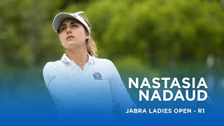 Nastasia Nadaud starts strong on home soil | Jabra Ladies Open