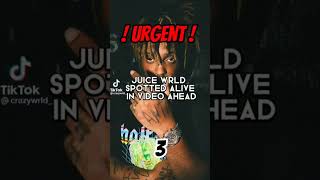 juice wrld spotted alive in 2023 #juciewrld #funny #rip #fakenews