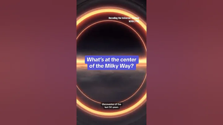 What’s at the center of the Milky Way? #shorts #milkyway #galaxies #blackhole