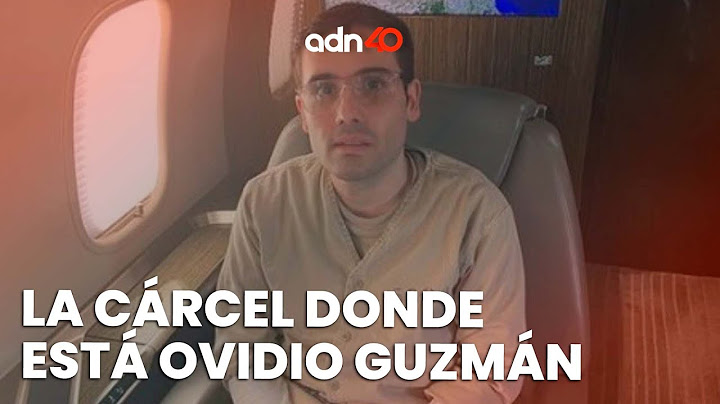 Así es la cárcel de EEUU donde está Ovidio "El ratón" Guzmán