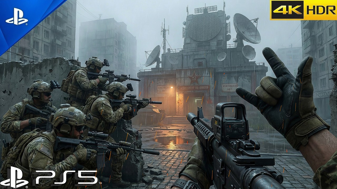 US ATTACK ON SOVIET RADAR FACILITY | Realistic Graphics Gameplay 4K 60FPS HDR Cod Black Ops Cold war