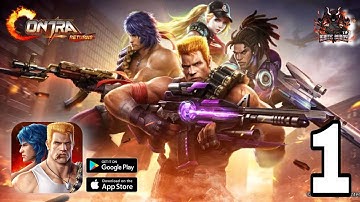 Contra Returns - Official launch - Gameplay Part-1 (Android / IOS)