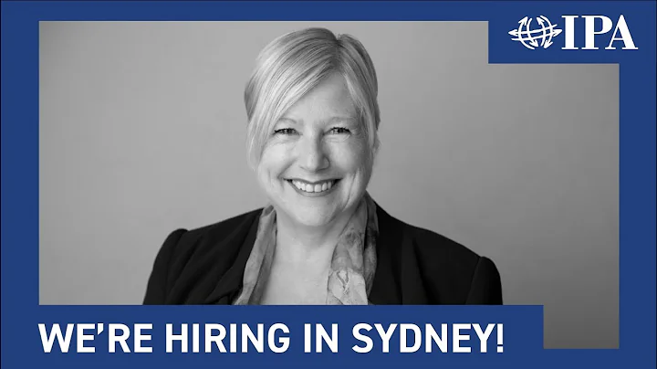 IPA is Hiring in Sydney!