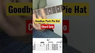 Goodbye Pork Pie Hat (Chord Solo) #shorts #guitar #music #tutorial