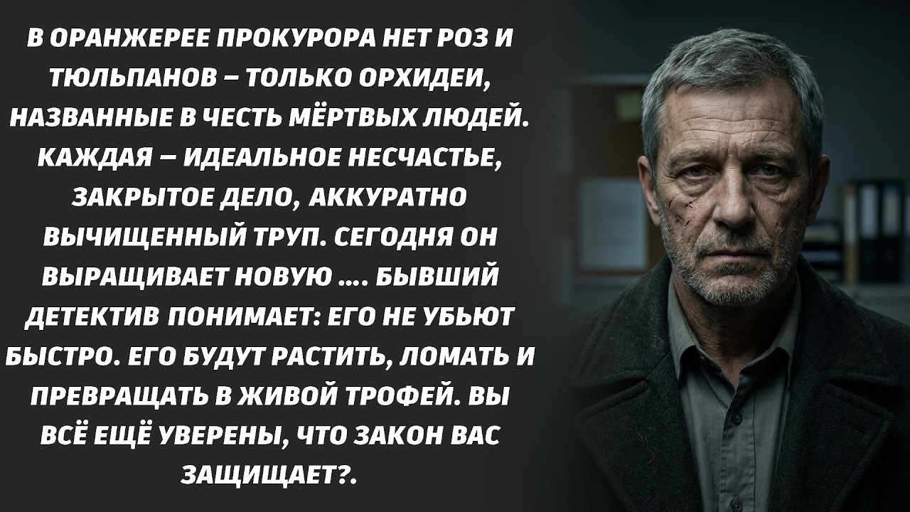 Прокурор-маньяк. Орхидеи, выращенные на костях.