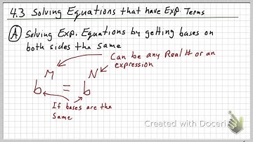 4.3 Exponential Functions