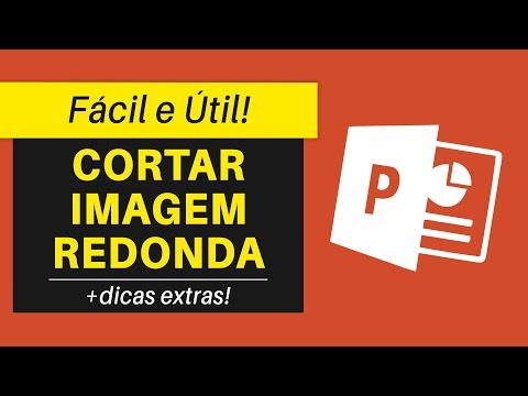 Como CORTAR Imagem REDONDA no PowerPoint | Fácil e Útil