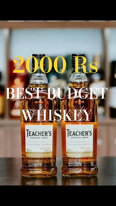 Top 5 Whiskey under 2000 #whiskey #liquor #alcohol #shorts #blendedmalt