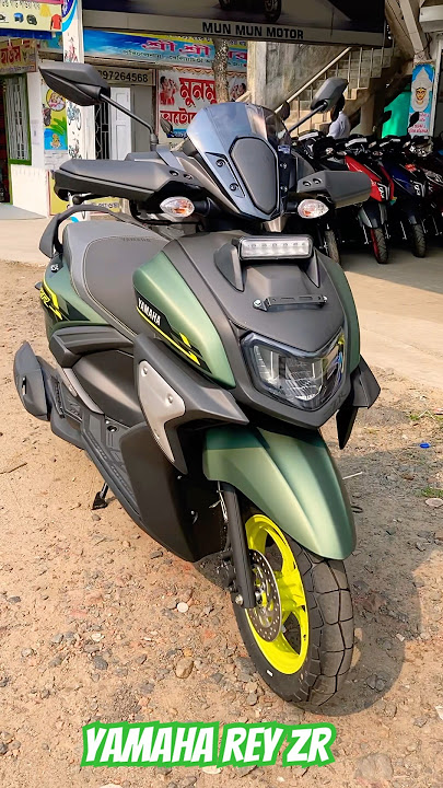 2025 Yamaha Ray ZR 125 Street Rally -Cyber Green#scooter #trendingshorts #trending #yamaha##2025 #yt