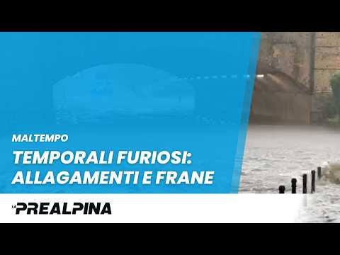 Video Maltempo | Temporali furiosi: allagamenti e frane