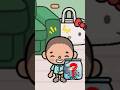 【最悪な結末】ピンクが好き⁉︎【I like pink 】#shorts #tocaboca #tocalifeworld #トッカライフワールド