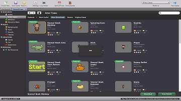 Stencyl Beginners II - Starting to use Stencyl