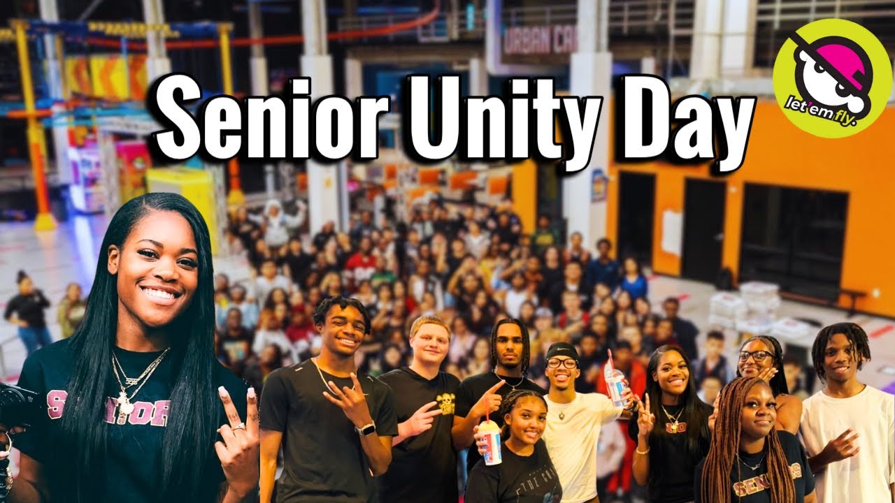 We TOOK OVER Urban Air for SENIOR UNITY DAY!  *HILARIOUS*