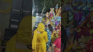 aaj hamrey ghar mein maiya g tara kirtan hai #bhajan #navratri #viralshort