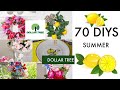 🍋70 DIY DOLLAR TREE  DECOR CRAFTS  🍋 SUMMER /SPRING Olivia's Romantic Home DIY