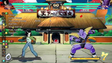DBFZ - Android 17 Midscreen TOD 2H Starter 0 Bar (w/ Beam Assist)