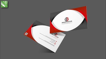 Creative Business Card / Visiting Card Design in CorelDRAW Tutorial | File Free Download