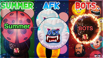 AGMA.IO SUMMER vs AFK vs BOTS *1000XXXL BOTS & GIVEAWAY*