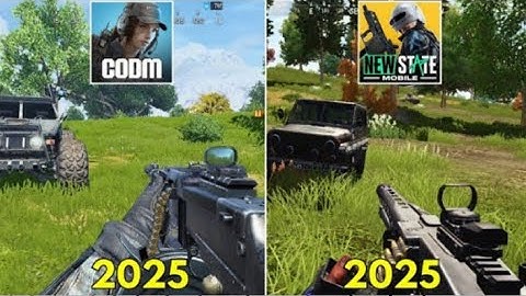 COD Mobile vs New State - Details and Physics Comparison