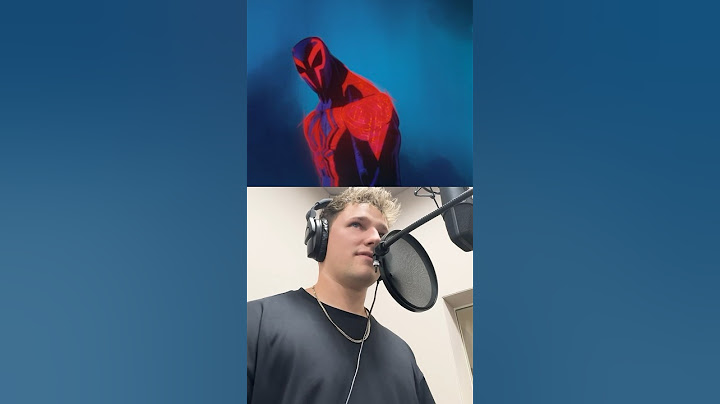 I was the Voice of Spiderman!