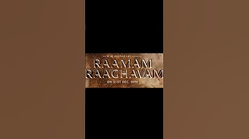 #RiseOfRam Update|The music video of RAAMAM RAAGHAVAM update| #RRR| #Shorts
