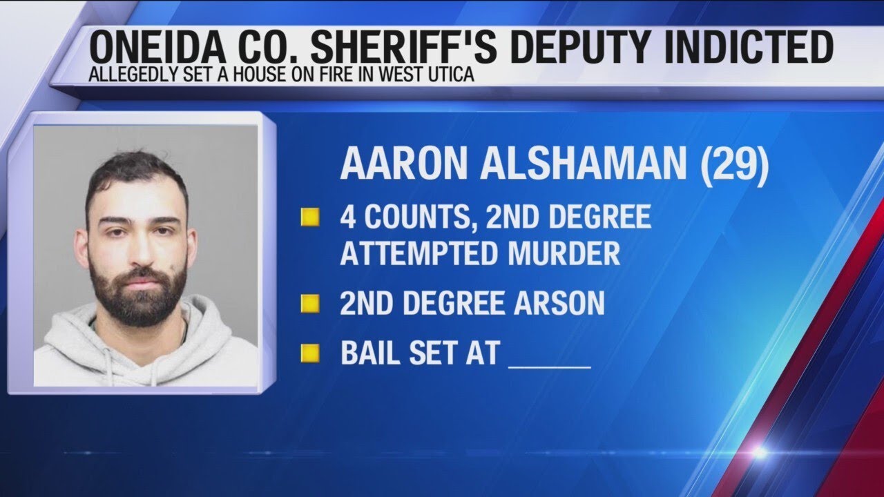 Oneida Co. Sheriff's Deputy Indicted in Kellogg Ave. Fire