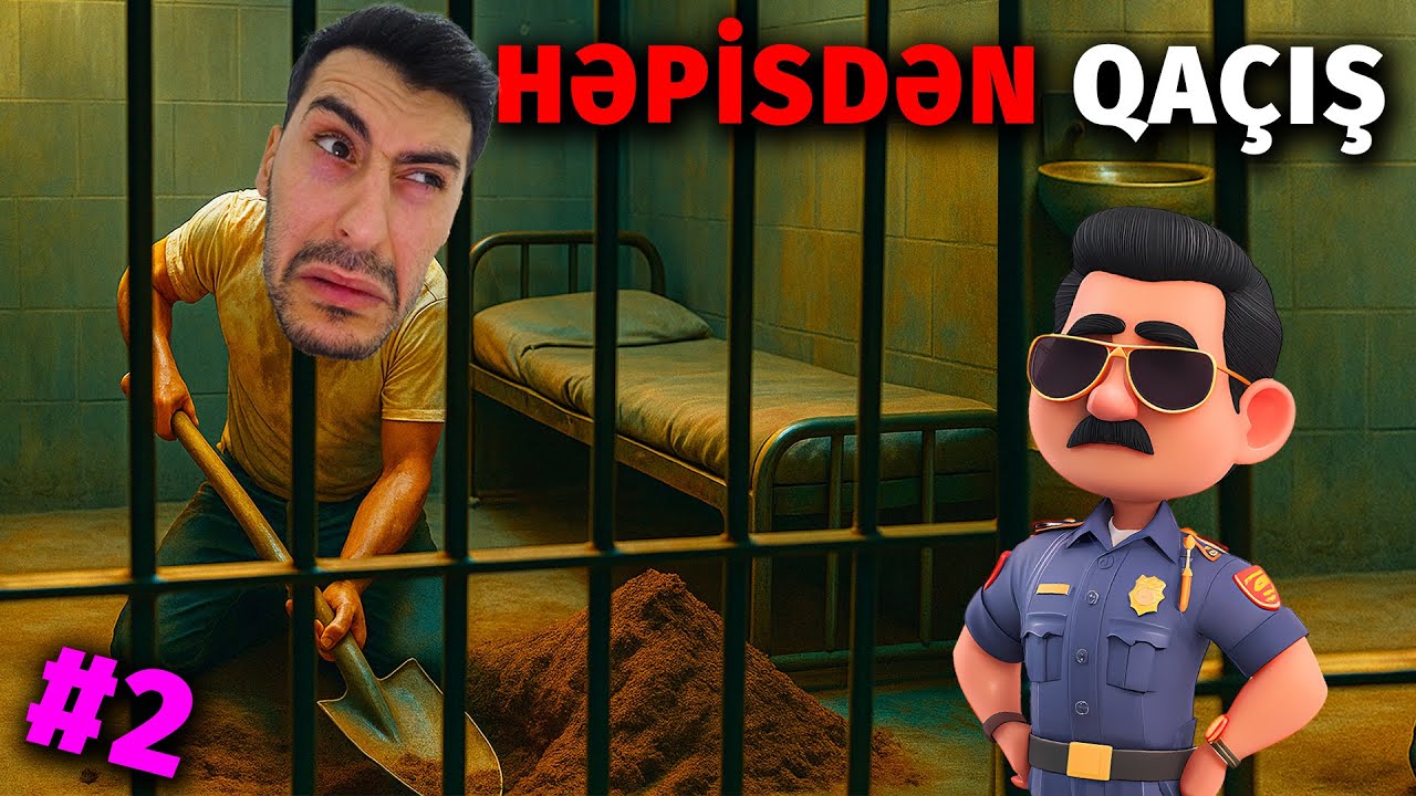 HƏPİSDƏN QAÇIŞ, TORPAĞIN ALTINDA NƏ VAR ? Prison Escape Simulator Dig Out | #sahmarehmedov