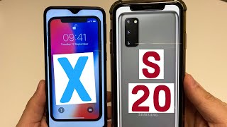 iPhone X vs Galaxy S20 5G - How do they compare in 2021 ?