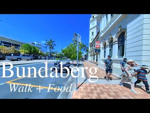 Walking Tour around Bundaberg City in Queensland Australia I Food and Walk Bundaberg Region