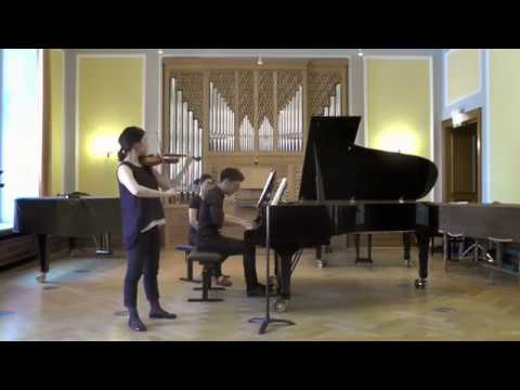 Duo JY- J. S. Bach Violin Sonata In C Minor. BWV 1017. Largo