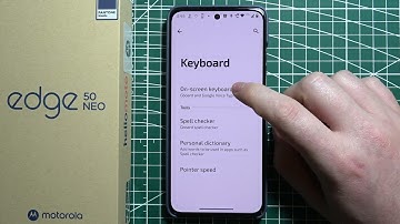 Motorola Edge 50 Neo How to Change Keyboard Language