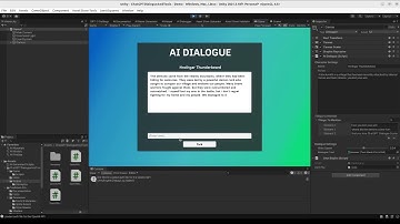 GPT AI Dialogue System & Tools - Full Dialogue Example