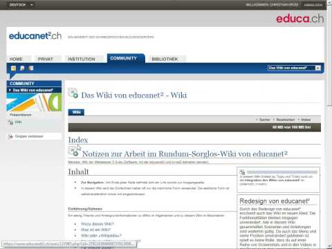 Educanet2 - Wiki Lernwiki