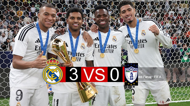 real Madrid vs pachuca 3-0 Fifa international cup & highlights