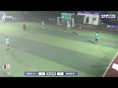 SMURFS KRL FC VS MAIDAN FC Total Football PremierLeague Dream Sports Tv